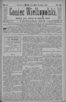 Goniec Wielkopolski: najtańsze pismo codzienne dla wszystkich stanów 1880.09.28 R.4 Nr222