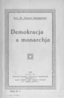 Demokracja a monarchja