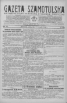 Gazeta Szamotulska: niezależne pismo narodowe, społeczne i polityczne 1934.11.17 R.13 Nr134
