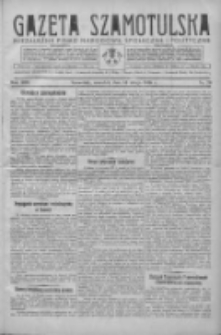Gazeta Szamotulska: niezależne pismo narodowe, społeczne i polityczne 1935.02.14 R.14 Nr20