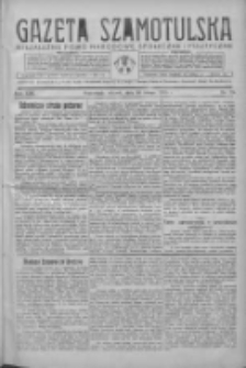 Gazeta Szamotulska: niezależne pismo narodowe, społeczne i polityczne 1935.02.26 R.14 Nr25