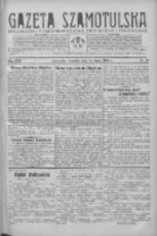 Gazeta Szamotulska: niezależne pismo narodowe, społeczne i polityczne 1935.02.28 R.14 Nr26