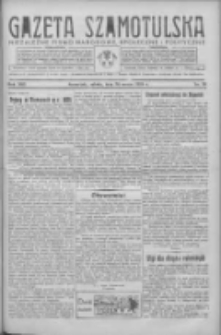 Gazeta Szamotulska: niezależne pismo narodowe, społeczne i polityczne 1935.03.30 R.14 Nr39