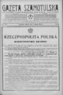 Gazeta Szamotulska: niezależne pismo narodowe, społeczne i polityczne 1935.04.02 R.14 Nr40
