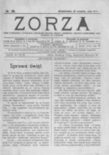 Zorza. 1911 nr39