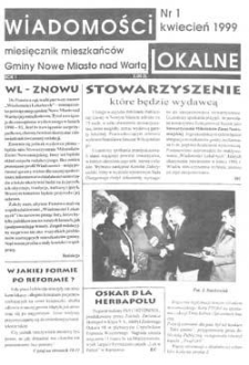Wiadomości Lokalne 1999 R.1 Nr1