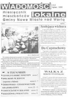 Wiadomości Lokalne 1999 R.1 Nr4