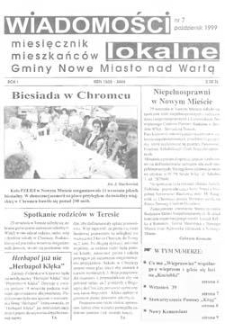 Wiadomości Lokalne 1999 R.1 Nr7
