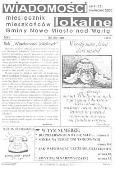 Wiadomości Lokalne 2000 R.2 Nr4(13)