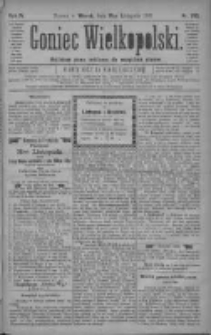 Goniec Wielkopolski: najtańsze pismo codzienne dla wszystkich stan&oacute;w 1880.11.16 R.4 Nr263