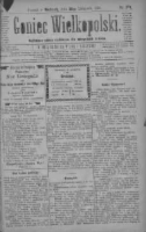 Goniec Wielkopolski: najtańsze pismo codzienne dla wszystkich stan&oacute;w 1880.11.28 R.4 Nr274