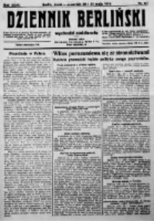 Dziennik Berliński. 1923 R.27 nr121