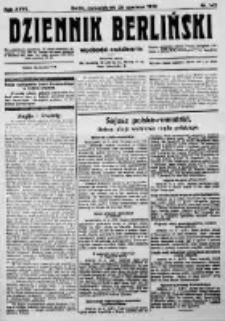 Dziennik Berliński. 1923 R.27 nr142