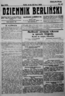 Dziennik Berliński. 1923 R.27 nr167