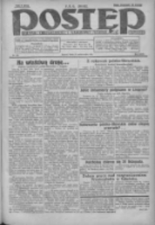 Postęp: dziennik chrześcijański i narodowy: wychodzi w Poznaniu 1925.10.21 R.36 Nr243