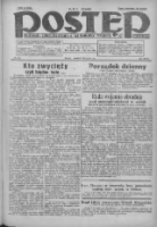 Postęp: dziennik chrześcijański i narodowy: wychodzi w Poznaniu 1925.11.05 R.36 Nr256