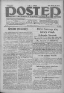 Postęp: dziennik chrześcijański i narodowy: wychodzi w Poznaniu 1925.11.18 R.36 Nr267