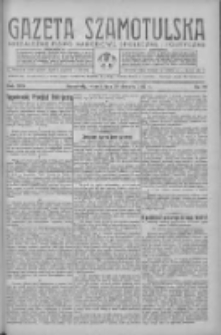 Gazeta Szamotulska: niezależne pismo narodowe, społeczne i polityczne 1935.08.20 R.14 Nr98