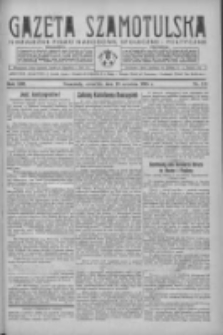 Gazeta Szamotulska: niezależne pismo narodowe, społeczne i polityczne 1935.09.19 R.14 Nr111