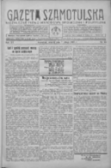 Gazeta Szamotulska: niezależne pismo narodowe, społeczne i polityczne 1937.02.09 R.16 Nr15