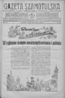 Gazeta Szamotulska: niezależne pismo narodowe, społeczne i polityczne 1937.03.27 R.16 Nr35