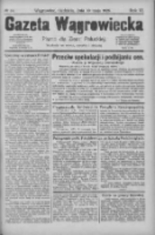Gazeta Wągrowiecka: pismo dla ziemi pałuckiej 1926.05.30 R.6 Nr64
