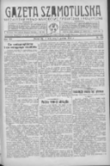Gazeta Szamotulska: niezależne pismo narodowe, społeczne i polityczne 1937.12.07 R.16 Nr141