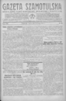 Gazeta Szamotulska: niezależne pismo narodowe, społeczne i polityczne 1938.02.19 R.17 Nr21