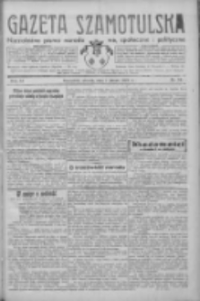 Gazeta Szamotulska: niezależne pismo narodowe, społeczne i polityczne 1933.02.07 R.12 Nr16
