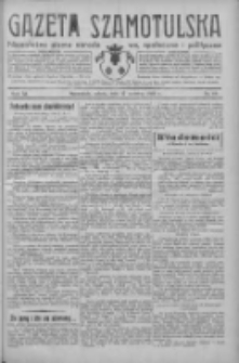 Gazeta Szamotulska: niezależne pismo narodowe, społeczne i polityczne 1933.06.17 R.12 Nr69