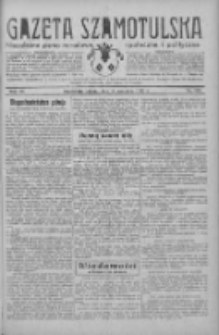 Gazeta Szamotulska: niezależne pismo narodowe, społeczne i polityczne 1933.09.16 R.12 Nr108