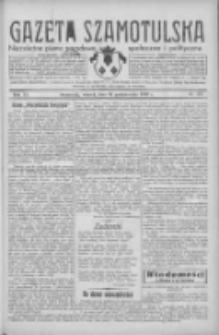 Gazeta Szamotulska: niezależne pismo narodowe, społeczne i polityczne 1933.10.31 R.12 Nr127