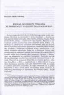 Udział Woodrow Wilsona w powstaniu systemu mandatowego