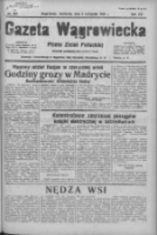 Gazeta Wągrowiecka: pismo ziemi pałuckiej 1936.11.08 R.16 Nr261