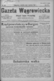 Gazeta Wągrowiecka: pismo ziemi pałuckiej 1936.12.06 R.16 Nr285