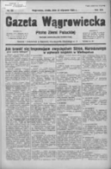 Gazeta Wągrowiecka: pismo ziemi pałuckiej 1939.01.25 R.19 Nr20