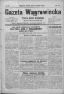 Gazeta Wągrowiecka: pismo ziemi pałuckiej 1939.01.28 R.19 Nr23