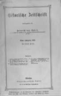 Historische Zeitschrift. 1869 Band 22 Heft 3