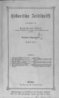 Historische Zeitschrift. 1872 Band 27 Heft 1-2