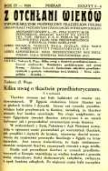 Z Otchłani Wieków. 1929 R.4 z.5-6