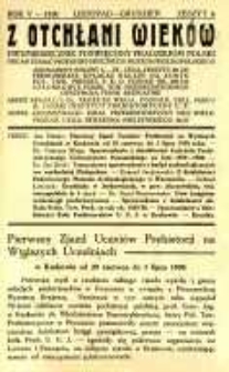 Z Otchłani Wiek&oacute;w. 1930 R.5 z.6