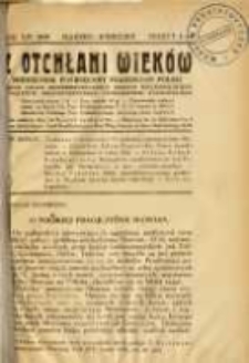 Z Otchłani Wieków. 1939 R.14 z.3-4