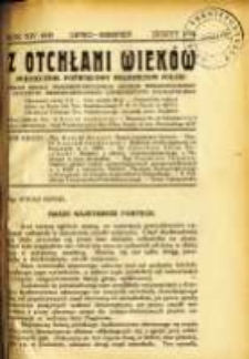 Z Otchłani Wieków. 1939 R.14 z.7-8