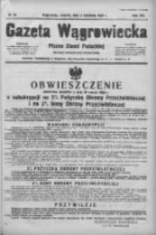 Gazeta Wągrowiecka: pismo ziemi pałuckiej 1939.04.04 R.19 Nr78
