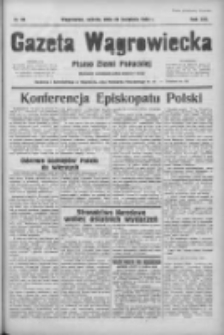 Gazeta Wągrowiecka: pismo ziemi pałuckiej 1939.04.29 R.19 Nr99