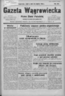 Gazeta Wągrowiecka: pismo ziemi pałuckiej 1939.08.19 R.19 Nr189