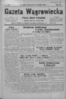 Gazeta Wągrowiecka: pismo ziemi pałuckiej 1939.08.29 R.19 Nr197