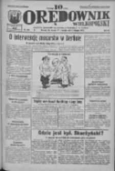 Orędownik Wielkopolski: ludowy dziennik narodowy i katolicki w Polsce 1933.08.03 R.63 Nr176