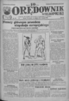 Orędownik Wielkopolski: ludowy dziennik narodowy i katolicki w Polsce 1933.08.06 R.63 Nr179