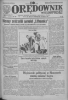 Orędownik Wielkopolski: ludowy dziennik narodowy i katolicki w Polsce 1933.08.13 R.63 Nr185